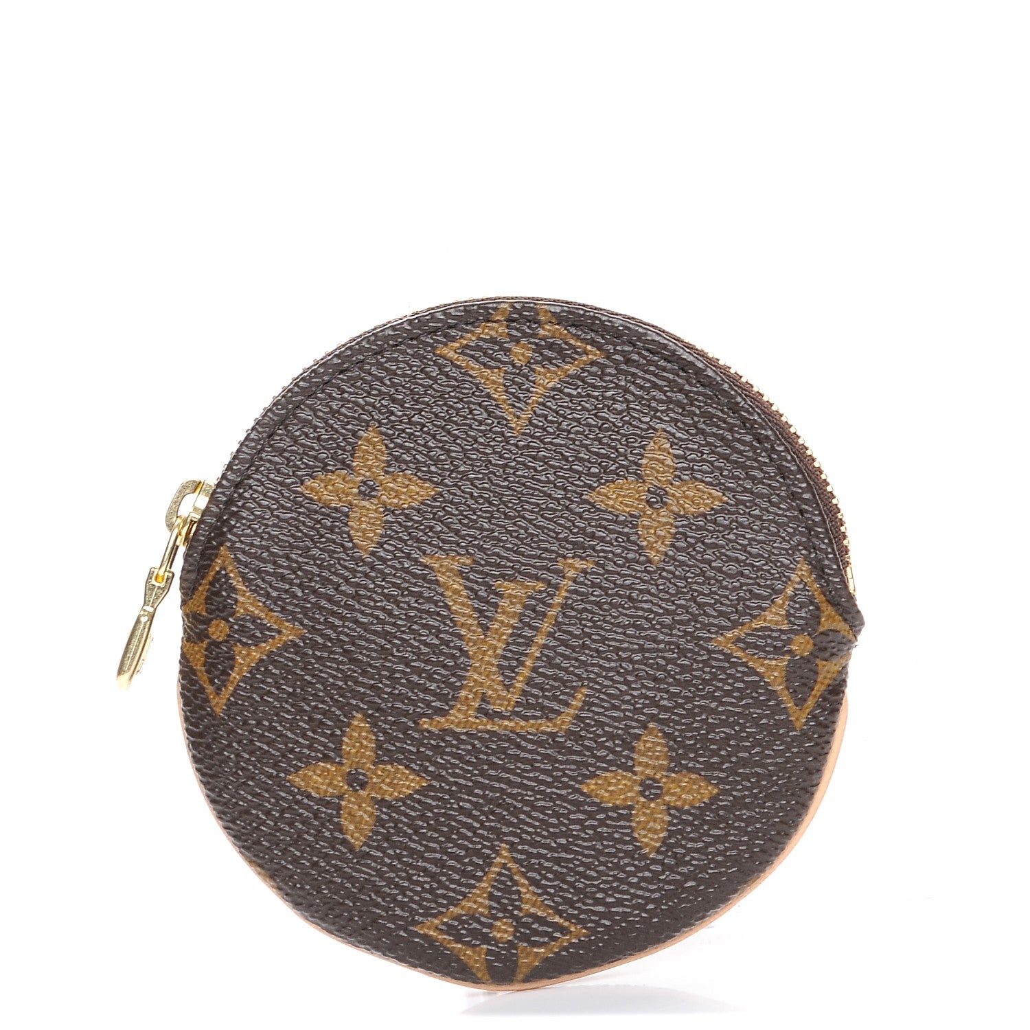 Louis Vuitton Monogram Round Coin Purse 1 of 8