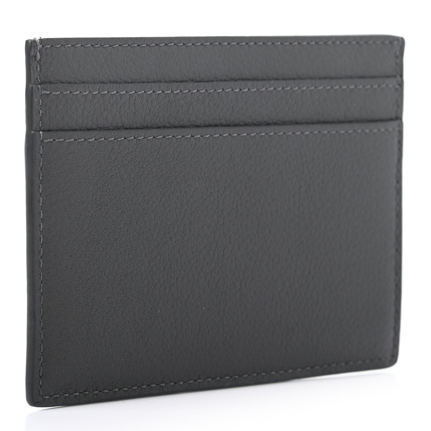 Saint Laurent Grained Calfskin Credit Card Case 3 of 7