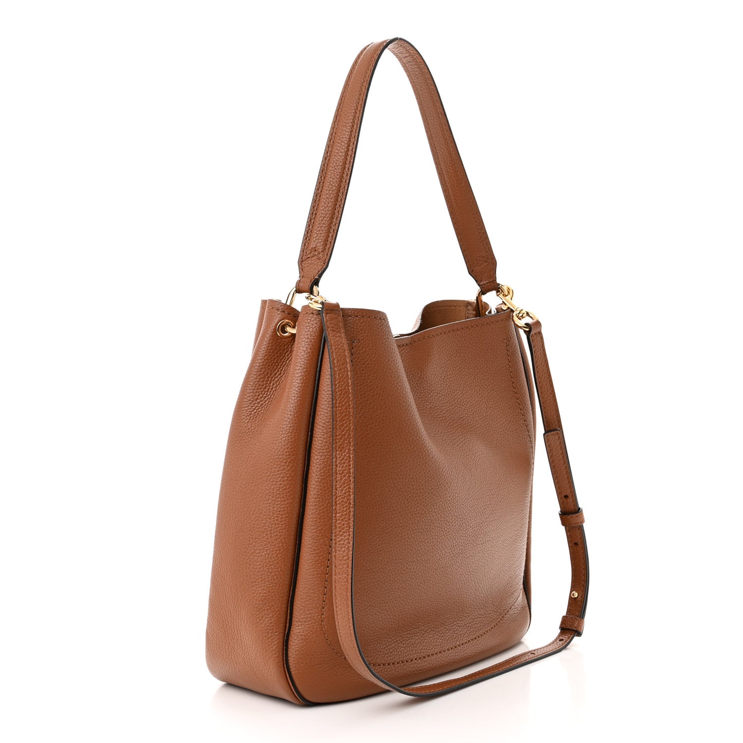 Grained Calfskin Director Hobo Cognac