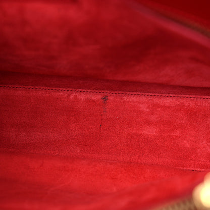 Saint Laurent Calfskin Small Sac De Jour Vermillion 11 of 12