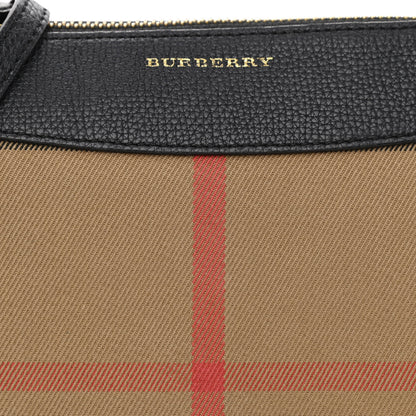 Burberry House Check Derby Peyton Crossbody Clutch Bag Black 9 of 15