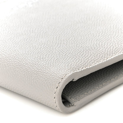 Saint Laurent Grain De Poudre Paris East West Wallet Storm 8 of 9