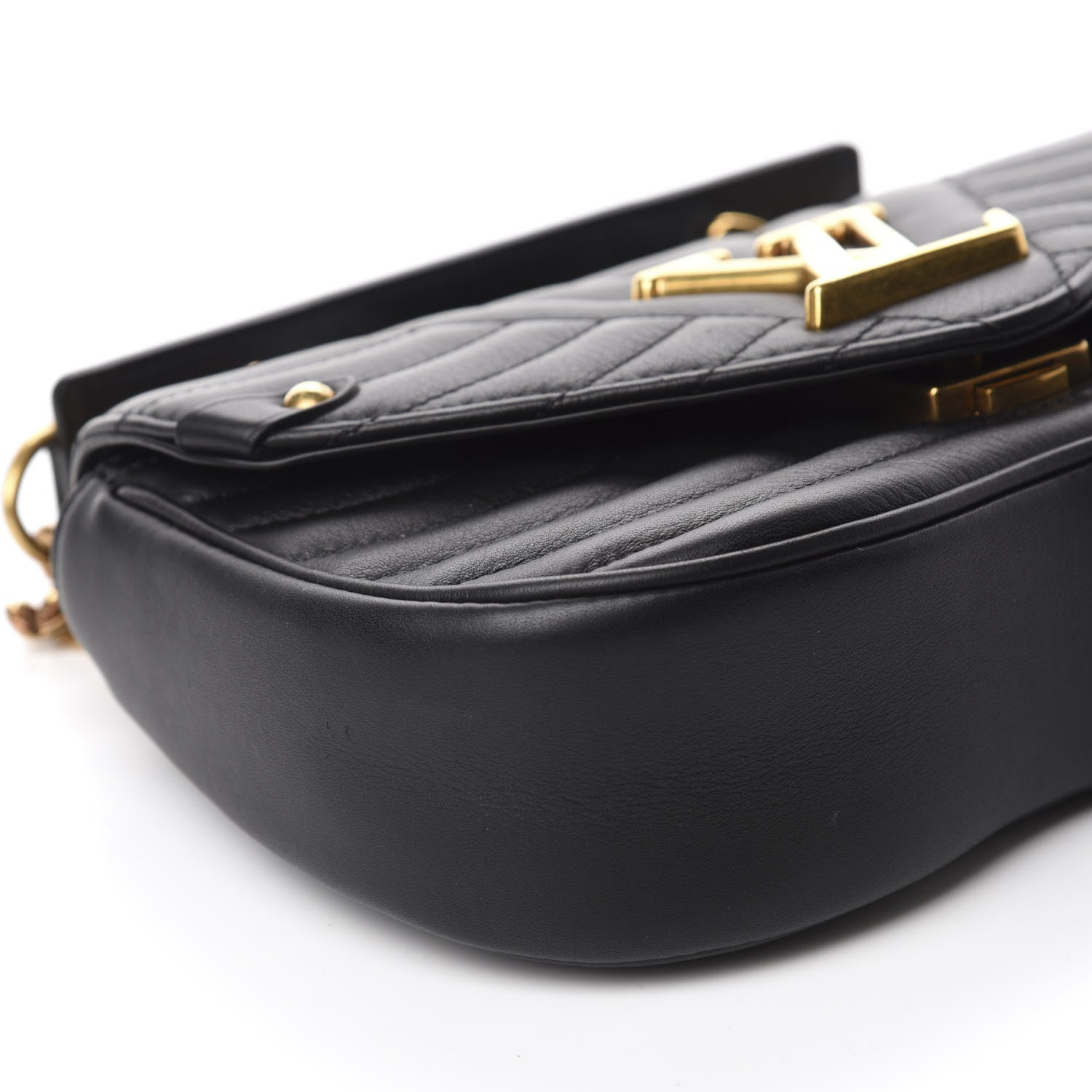 Louis Vuitton Calfskin New Wave Chain PM Black 6 of 12
