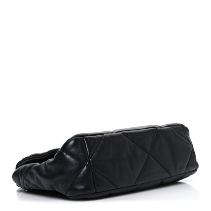 Chanel Lambskin Quilted Medium Chanel 19 Flap Black 4 of 11