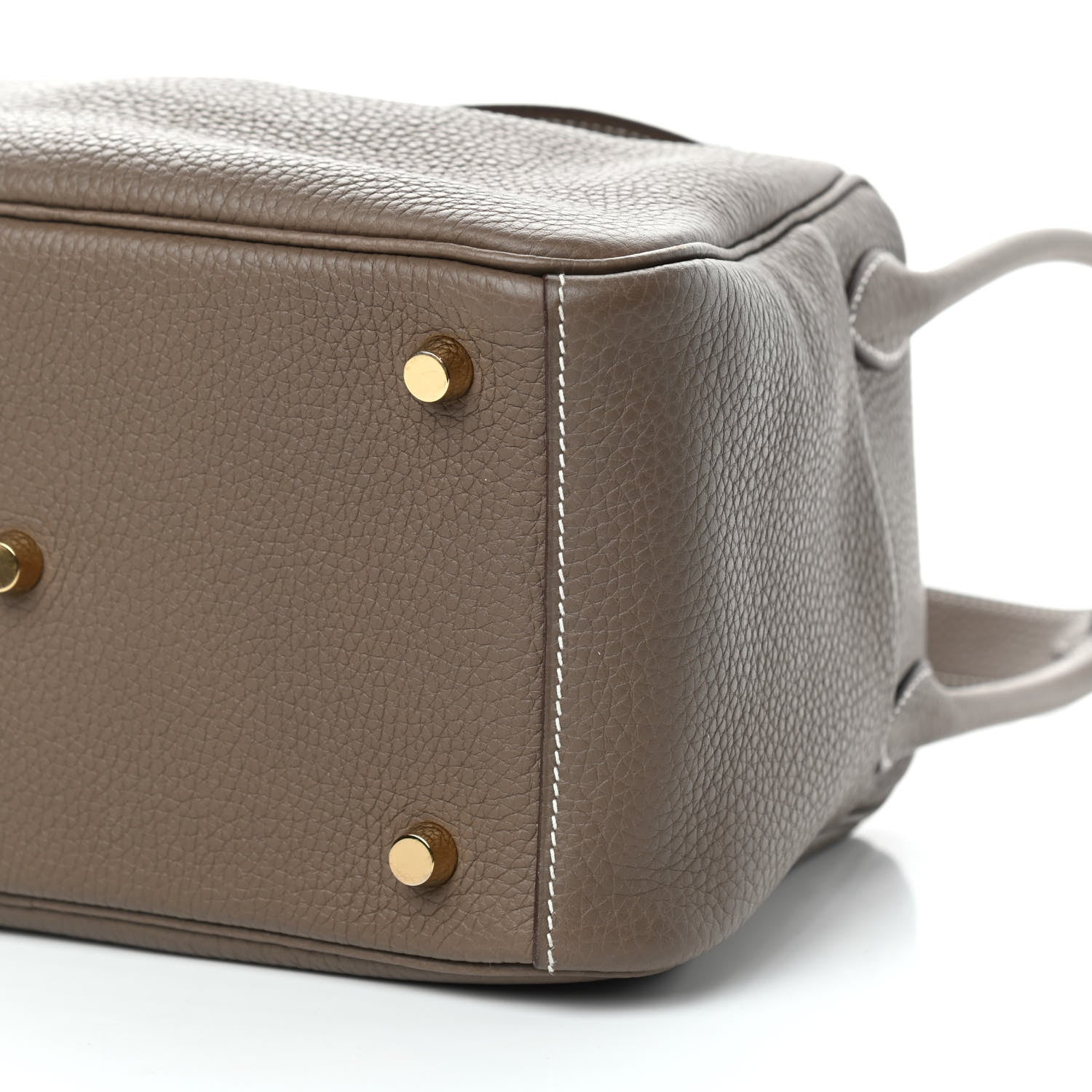 Hermes Taurillon Clemence Lindy 26 Etoupe 14 of 17