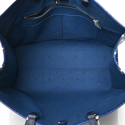 Louis Vuitton Monogram Escale Onthego GM Blue 5 of 7