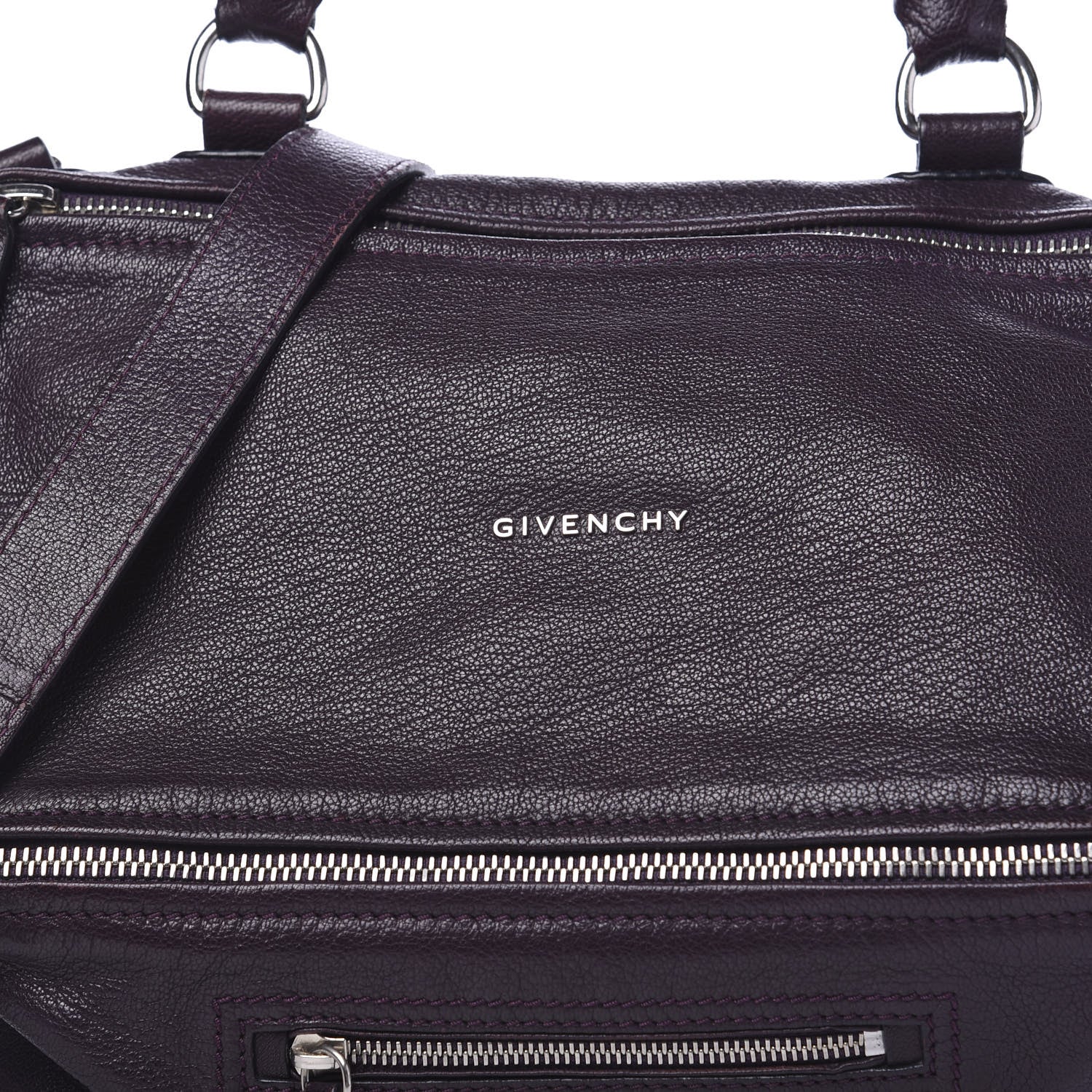 Givenchy Sugar Goatskin Large Pandora Aubergine 13 of 13