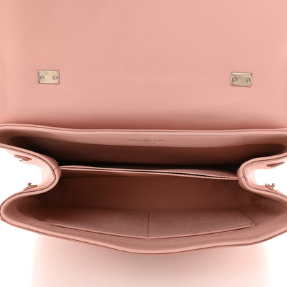 Louis Vuitton Soft Calfskin Lockme II Top Handle Rose Ballerine 5 of 15