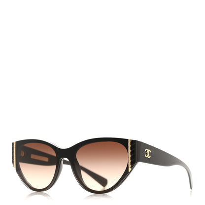 Chanel CC Cat Eye Sunglasses 6054 Brown 1 of 9