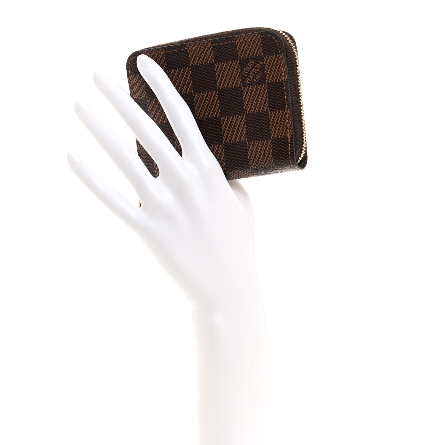 Louis Vuitton Damier Ebene Zippy Coin Purse 2 of 7