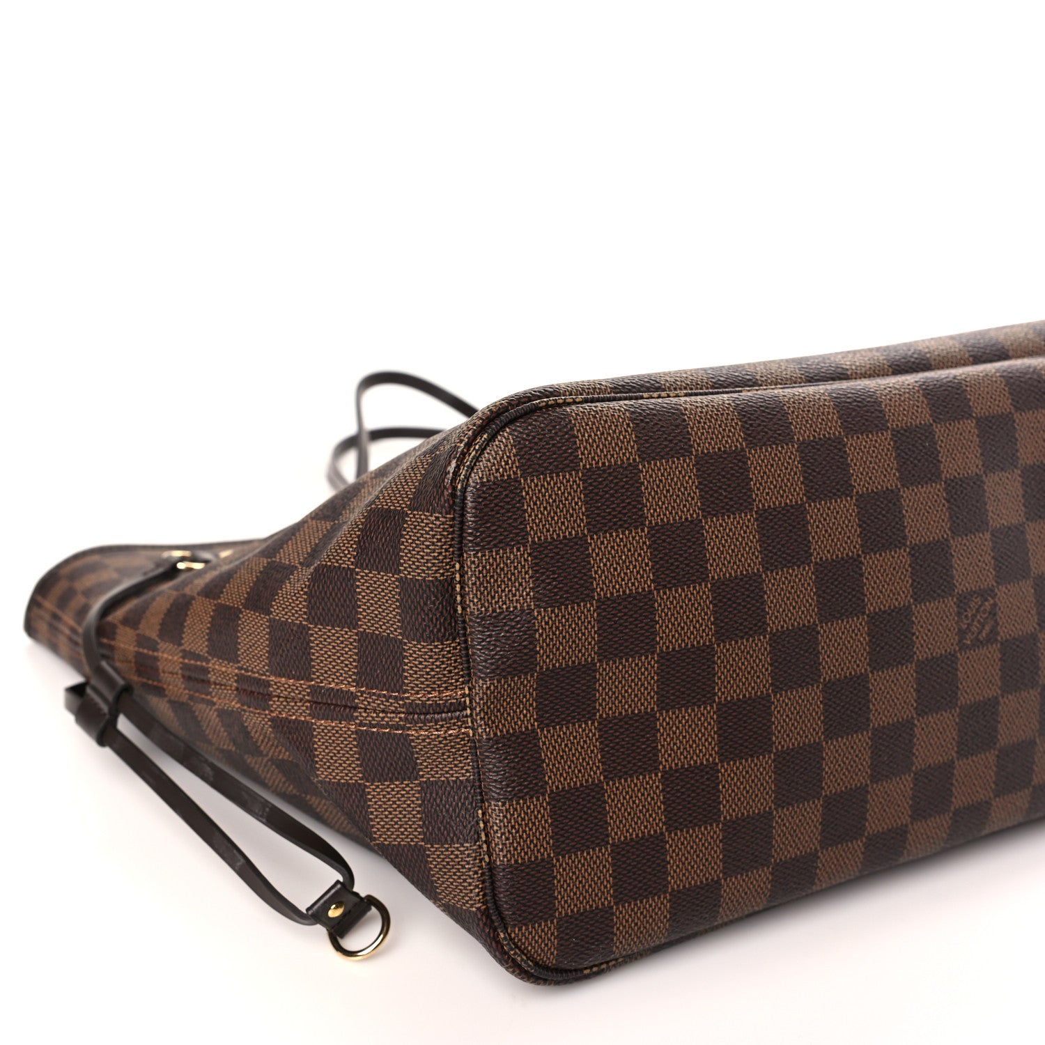 Louis Vuitton Damier Ebene Neo Neverfull MM Rose Ballerine 7 of 8