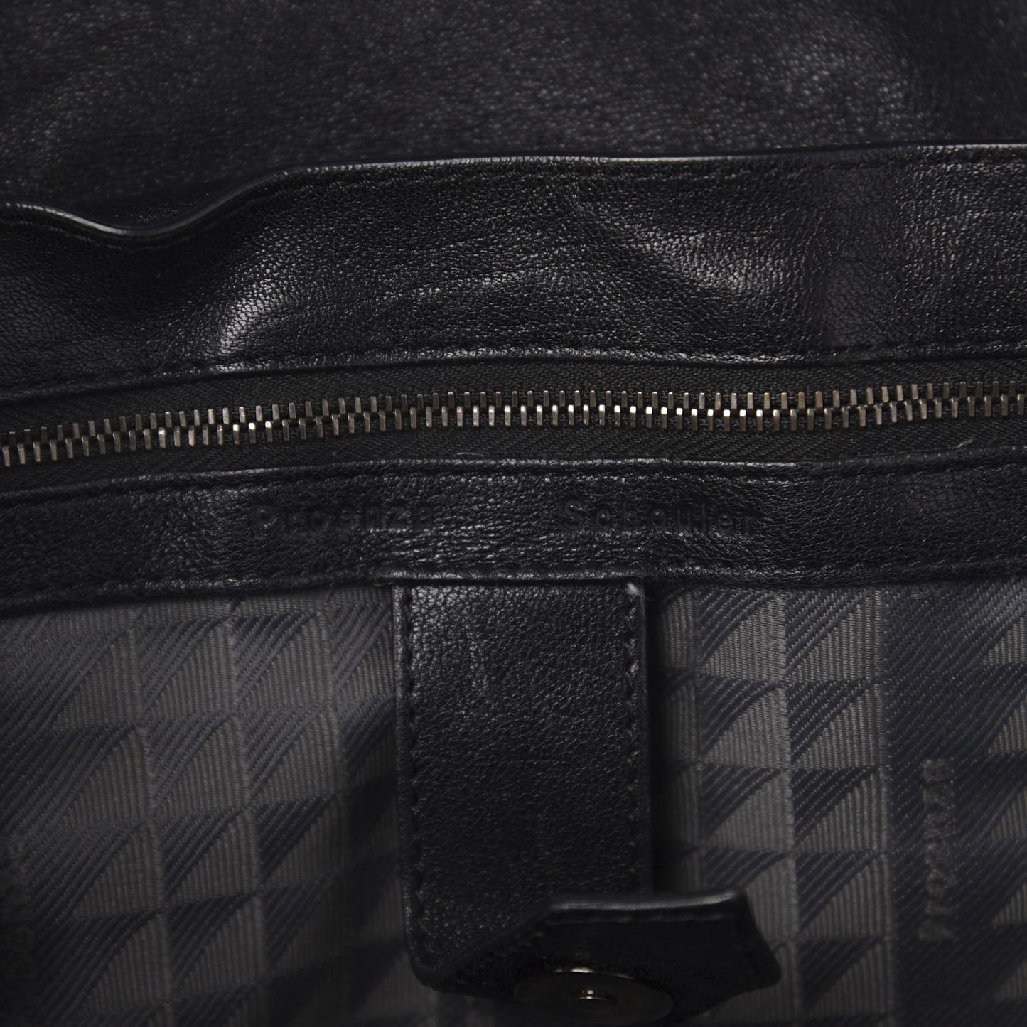 Lambskin Medium PS1 Satchel Black