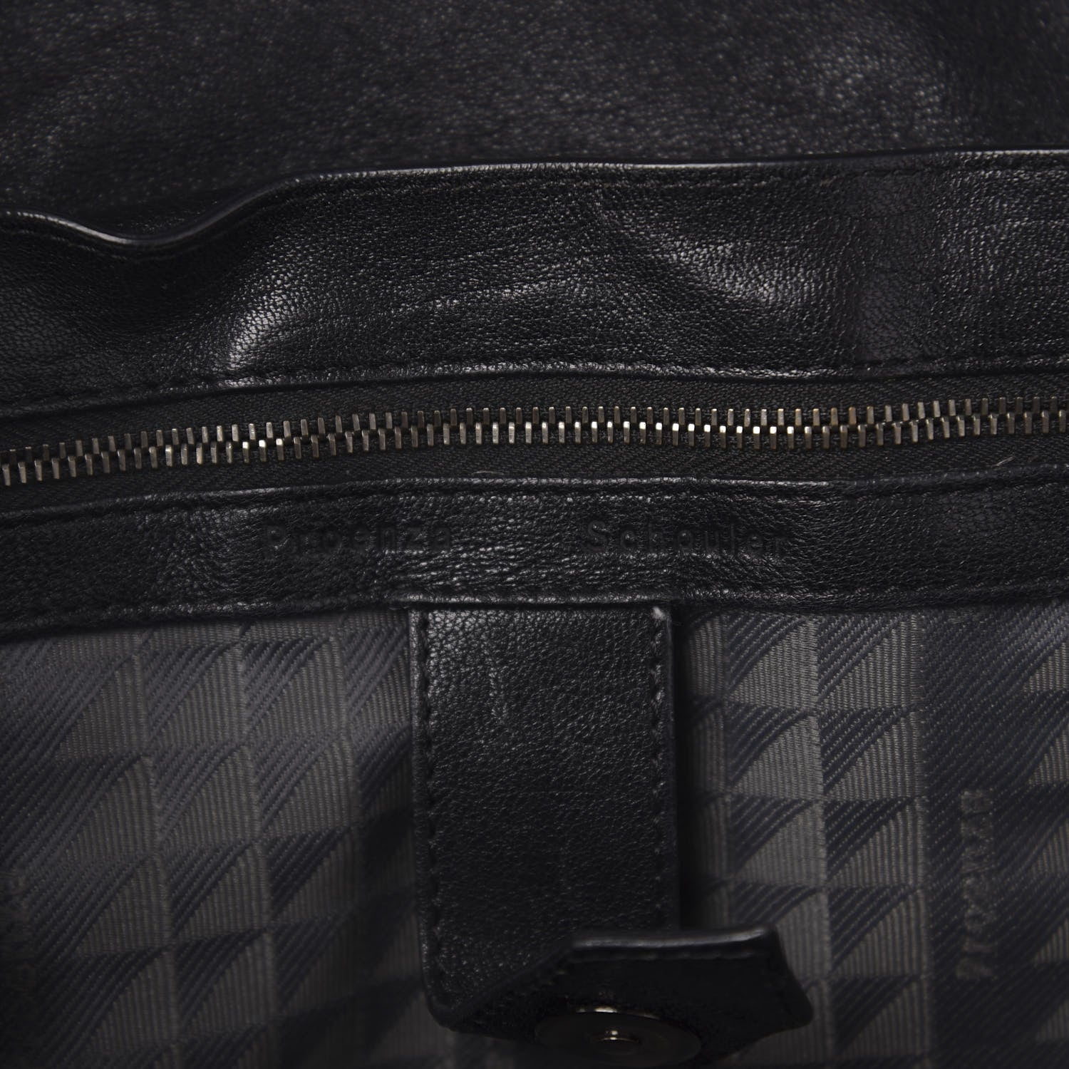Proenza Schouler Lambskin Medium PS1 Satchel Black 7 of 20