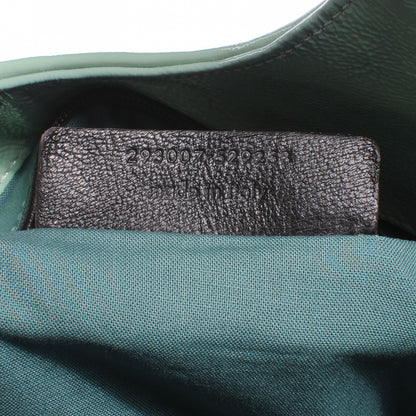 Saint Laurent Patent Belle de Jour Cabas Tote Mint Green 7 of 7