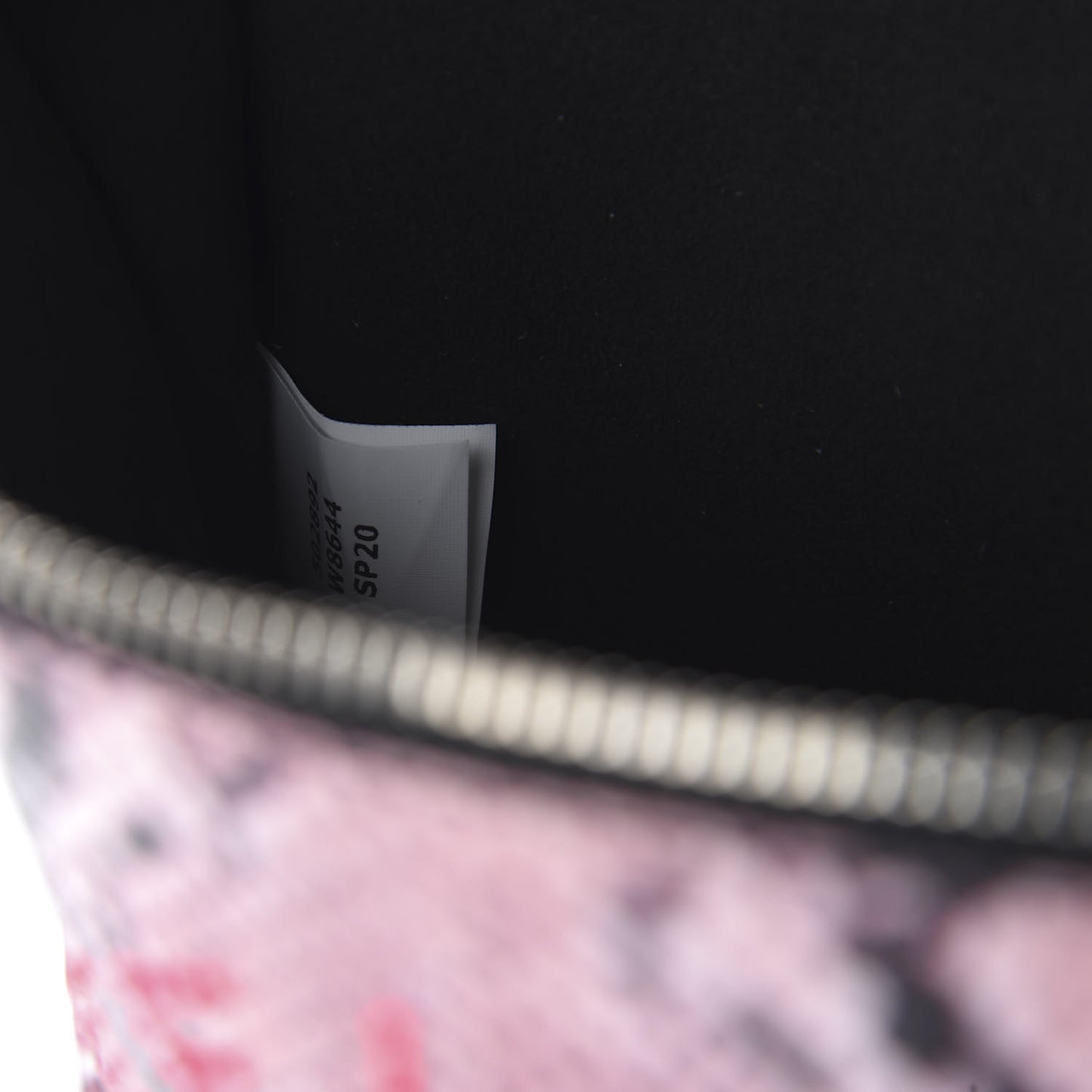 Eco Python Logo Pouch Pink