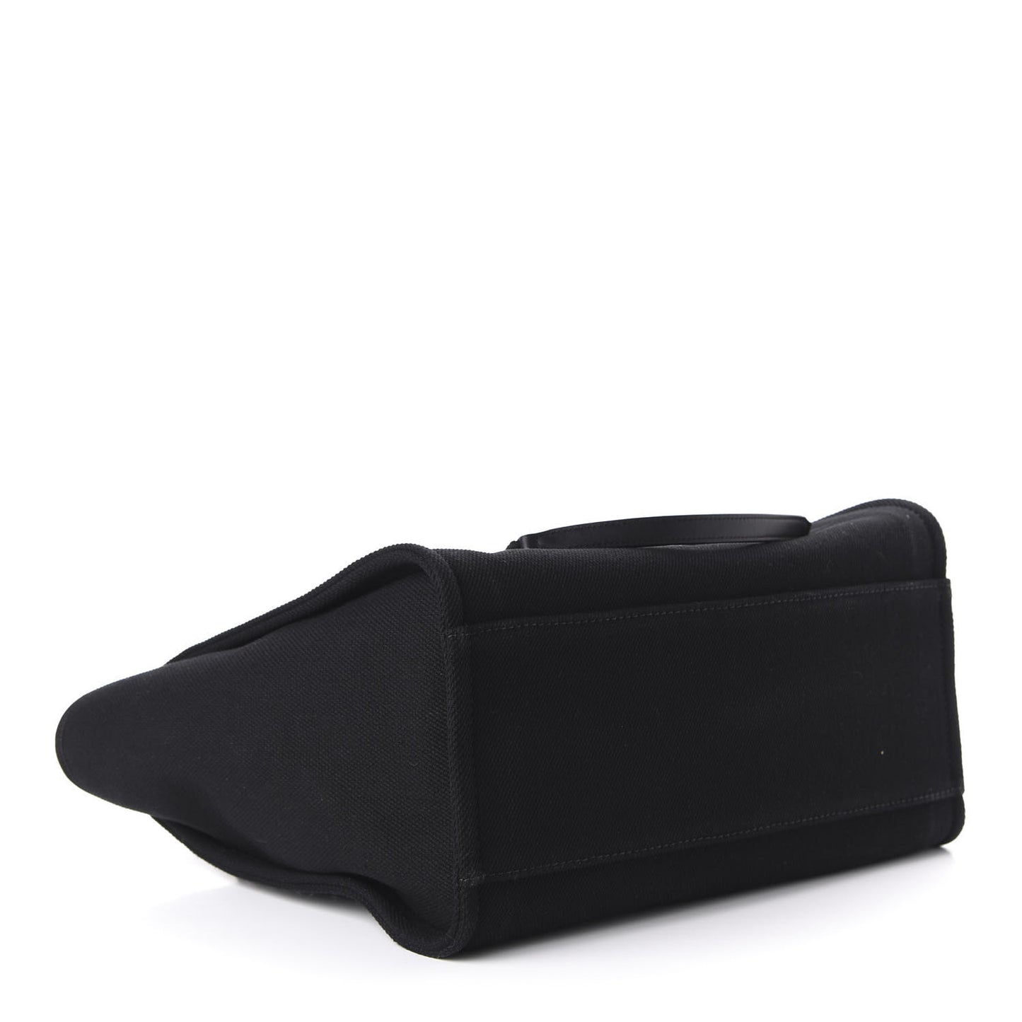 Canvas Pearl Medium Deauville Tote Black