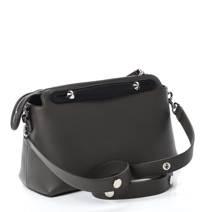 Fendi Vitello Dolce 4 Color Medium By The Way Boston Bag Carbone Grigio Polvere Multicolor 3 of 10