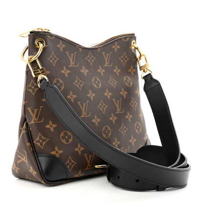 Louis Vuitton Monogram Odeon PM Black 3 of 9