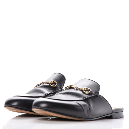 Gucci Calfskin Womens Princetown Slippers 40 Black 3 of 16