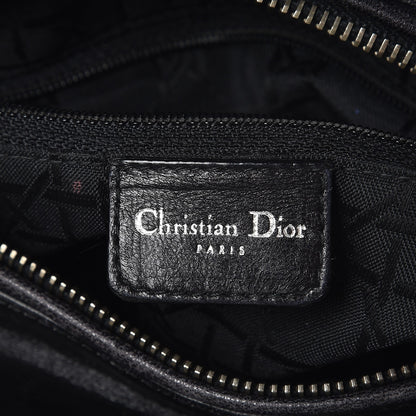 Christian Dior Tweed Medium Lady Dior Black 6 of 11