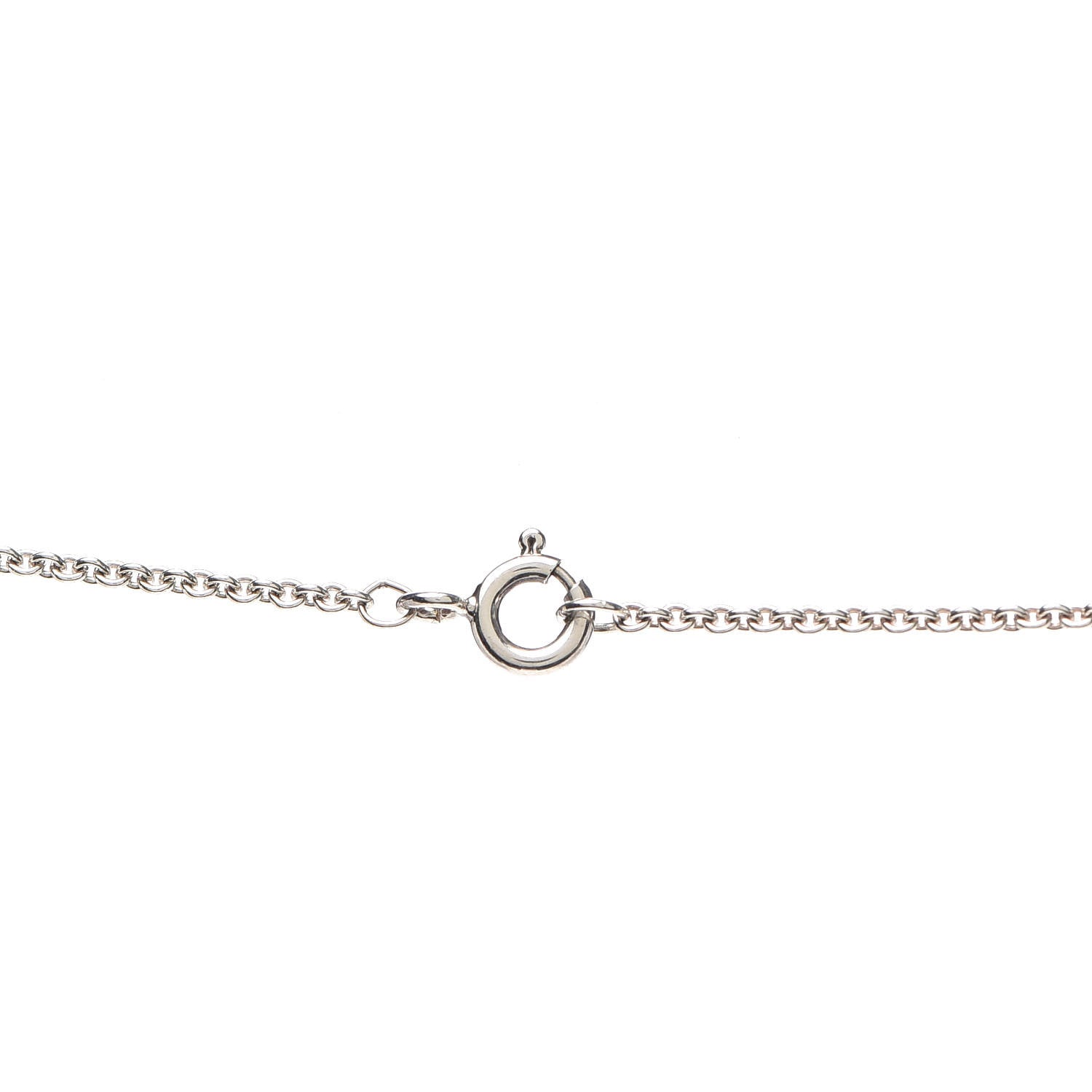 Tiffany Sterling Silver Heart Lariat Necklace 4 of 6