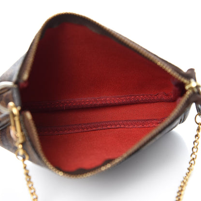 Louis Vuitton Damier Ebene Mini Pochette Accessories 5 of 7