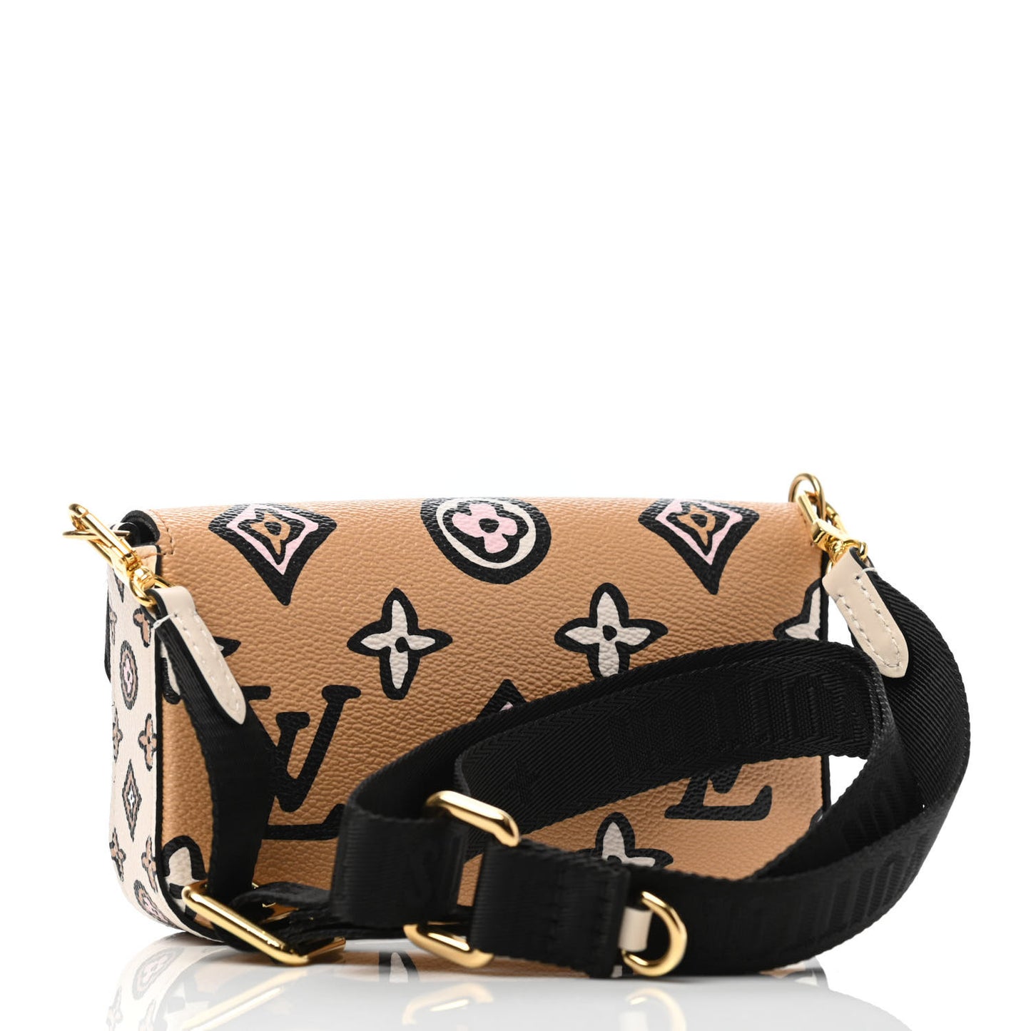 Monogram Wild At Heart Felicie Strap & Go Arizona Creme