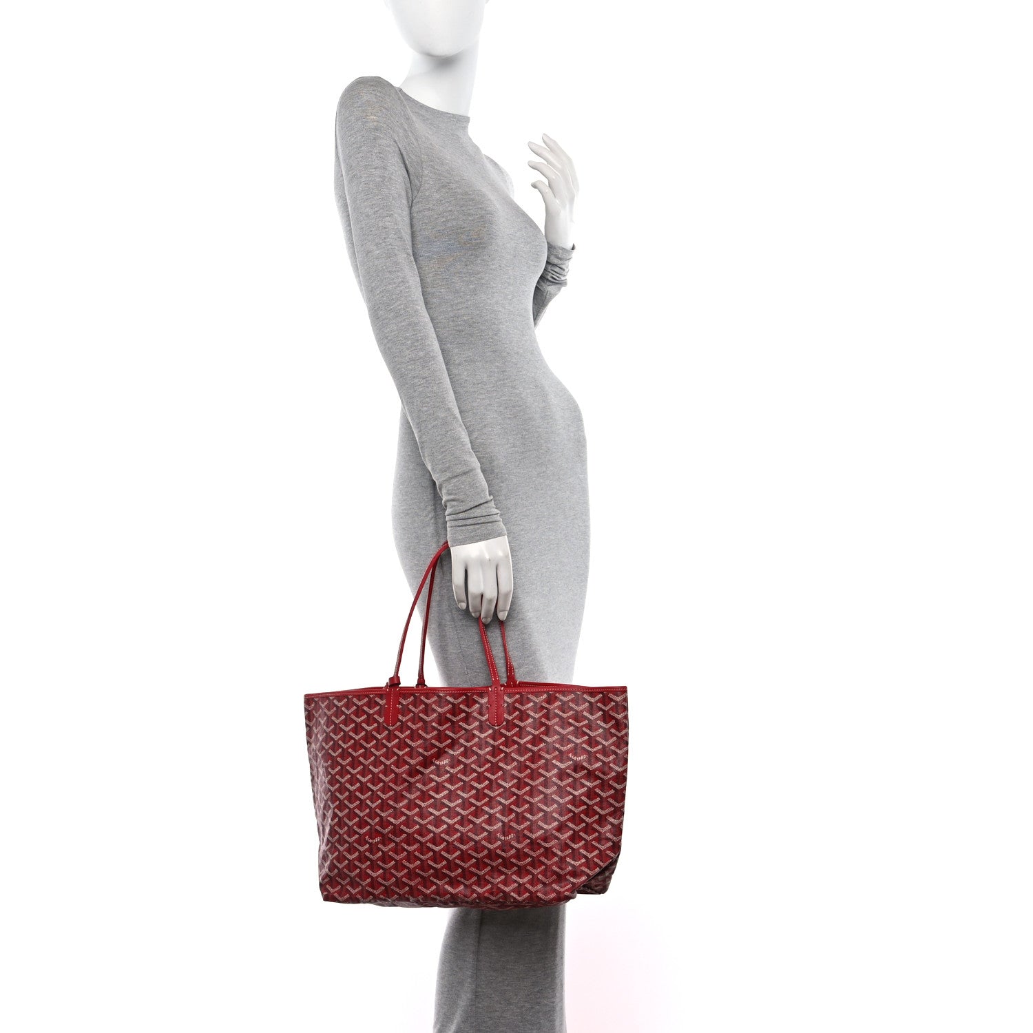 Goyard Goyardine Saint Louis PM Red 3 of 13