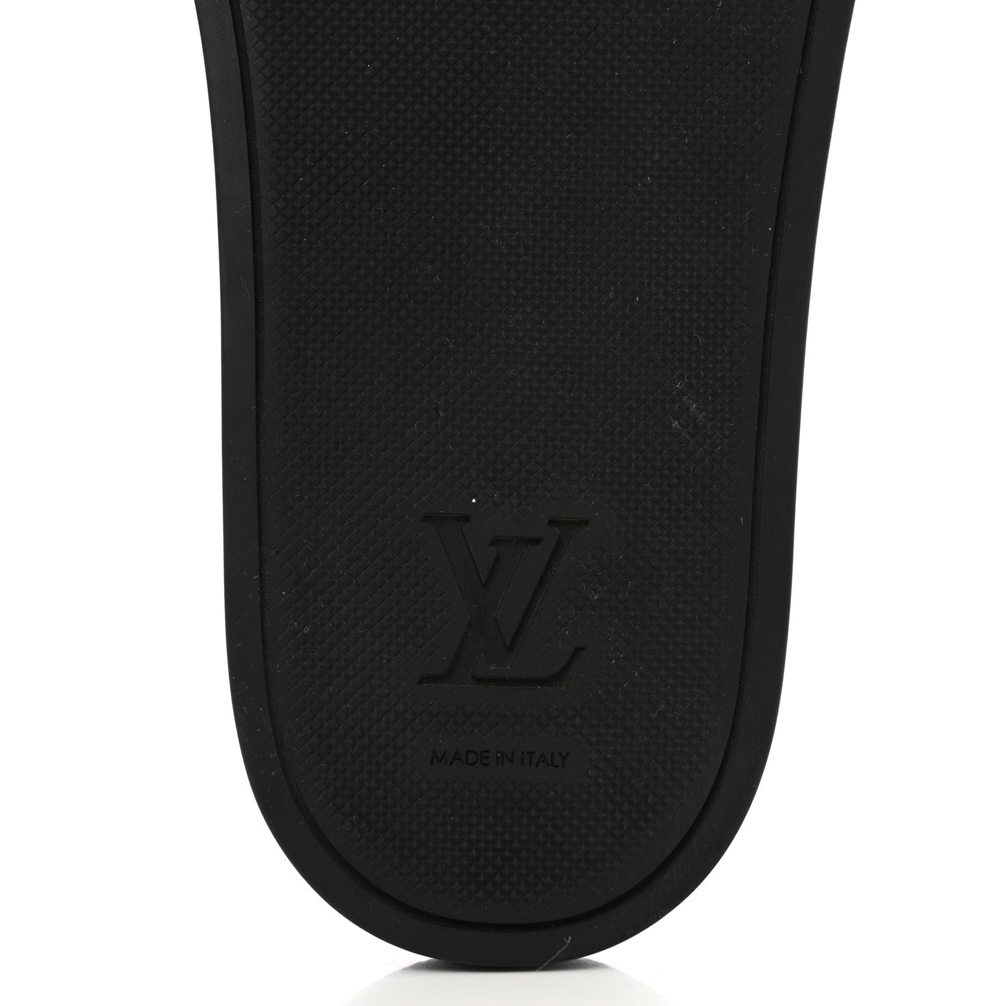 Rubber Monogram Eclipse Mens Waterfront Mules 10.5 Black