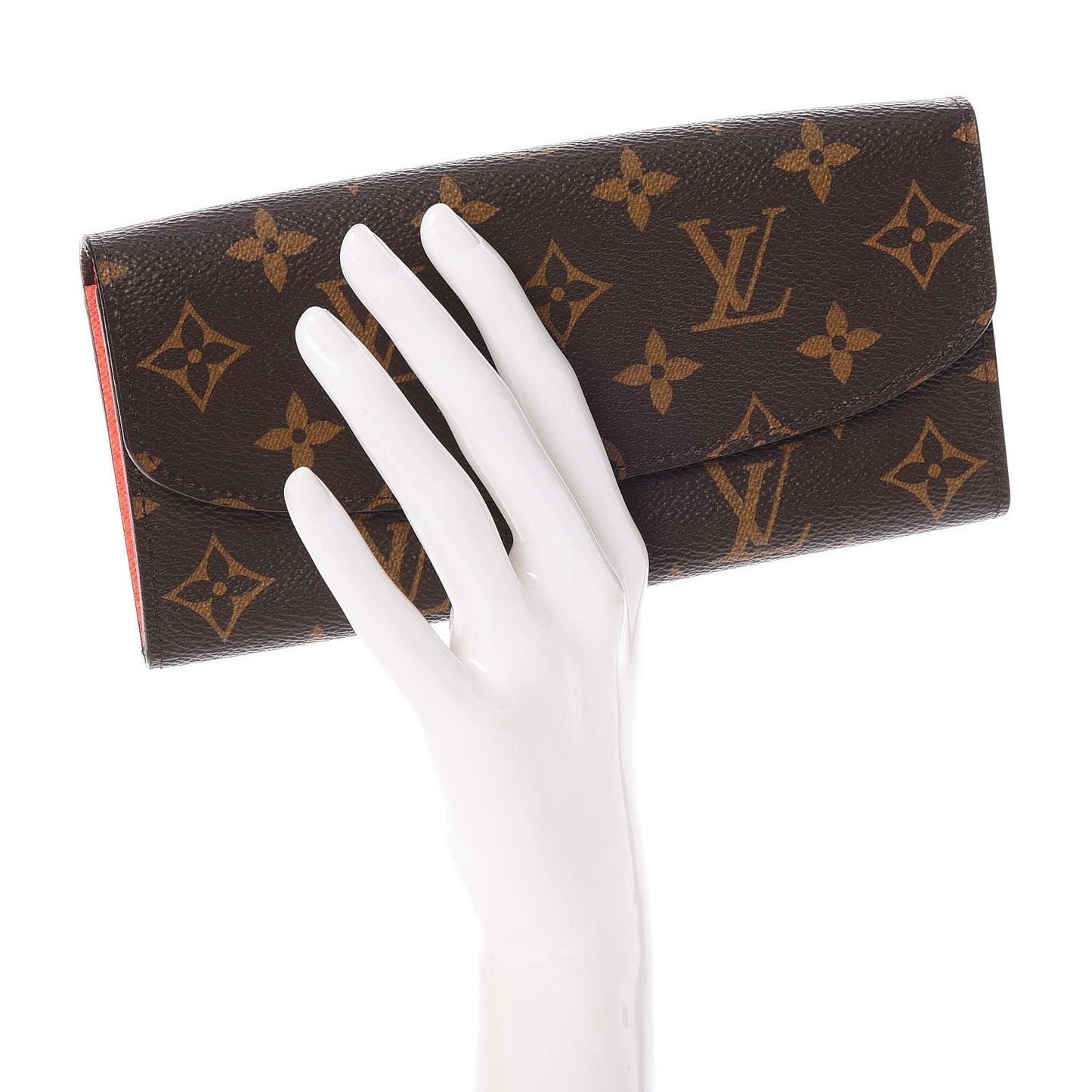 Monogram Emilie Wallet Poppy