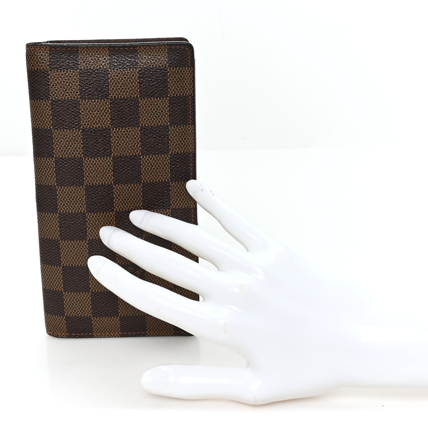 Louis Vuitton Damier Ebene Porte Valeurs Organizer Wallet 2 of 8