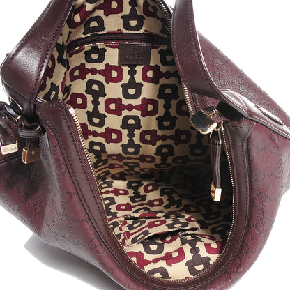 Gucci Guccissima Large Princy Hobo Dark Brown 8 of 8