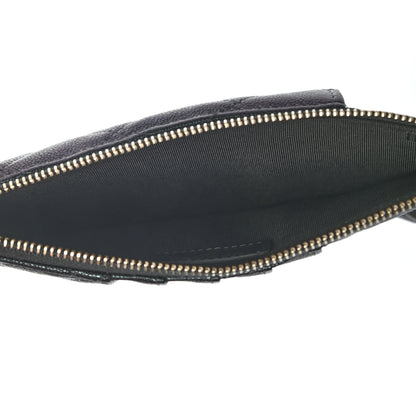 Chanel Iridescent Caviar Quilted Classic Flat Wallet Pouch Black 5 of 7