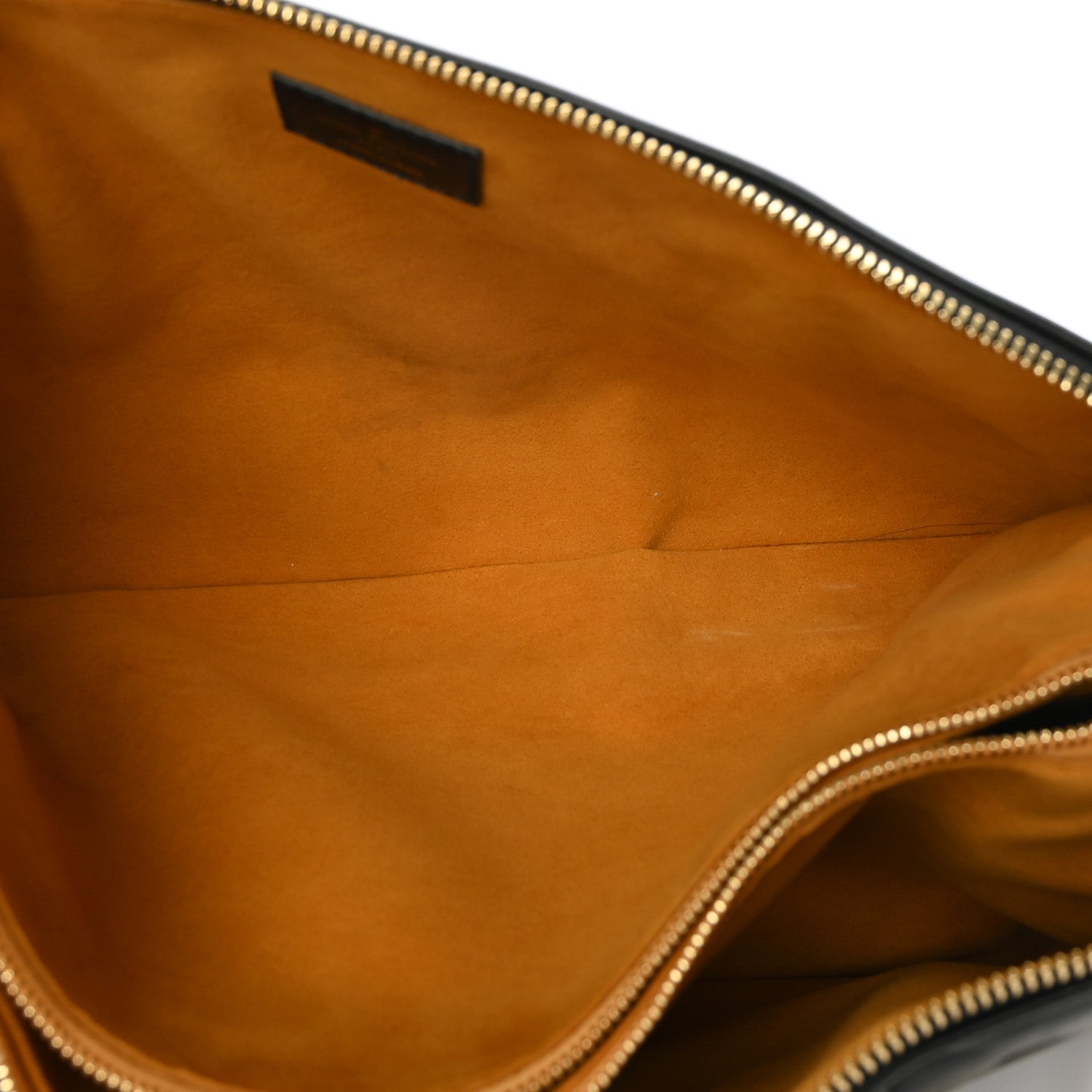 Louis Vuitton Lambskin Embossed Monogram Coussin MM Black 6 of 10