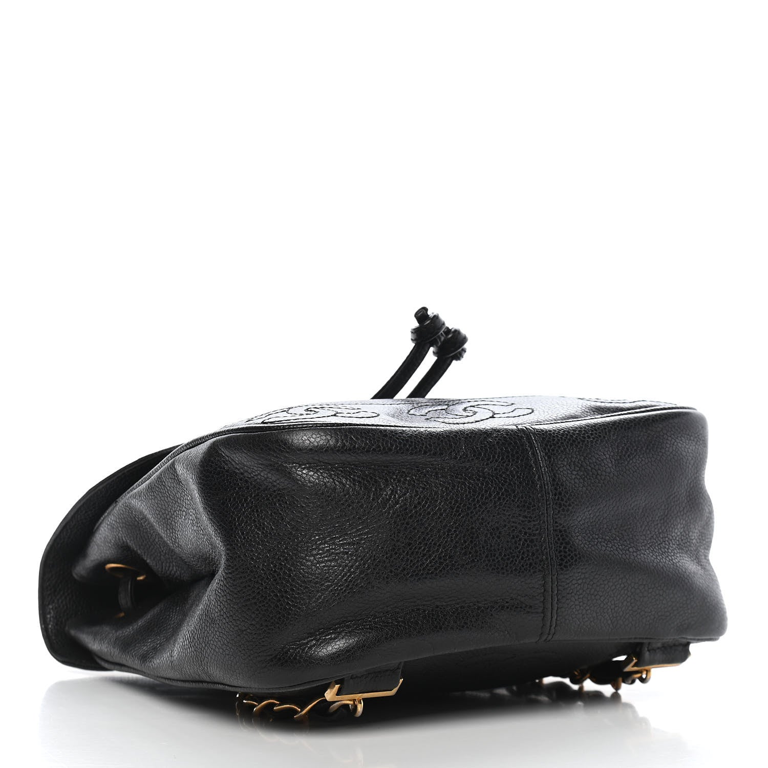 Chanel Caviar CC Backpack Black 4 of 9