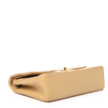 Chanel Lambskin Quilted Small Double Flap Beige 3 of 14