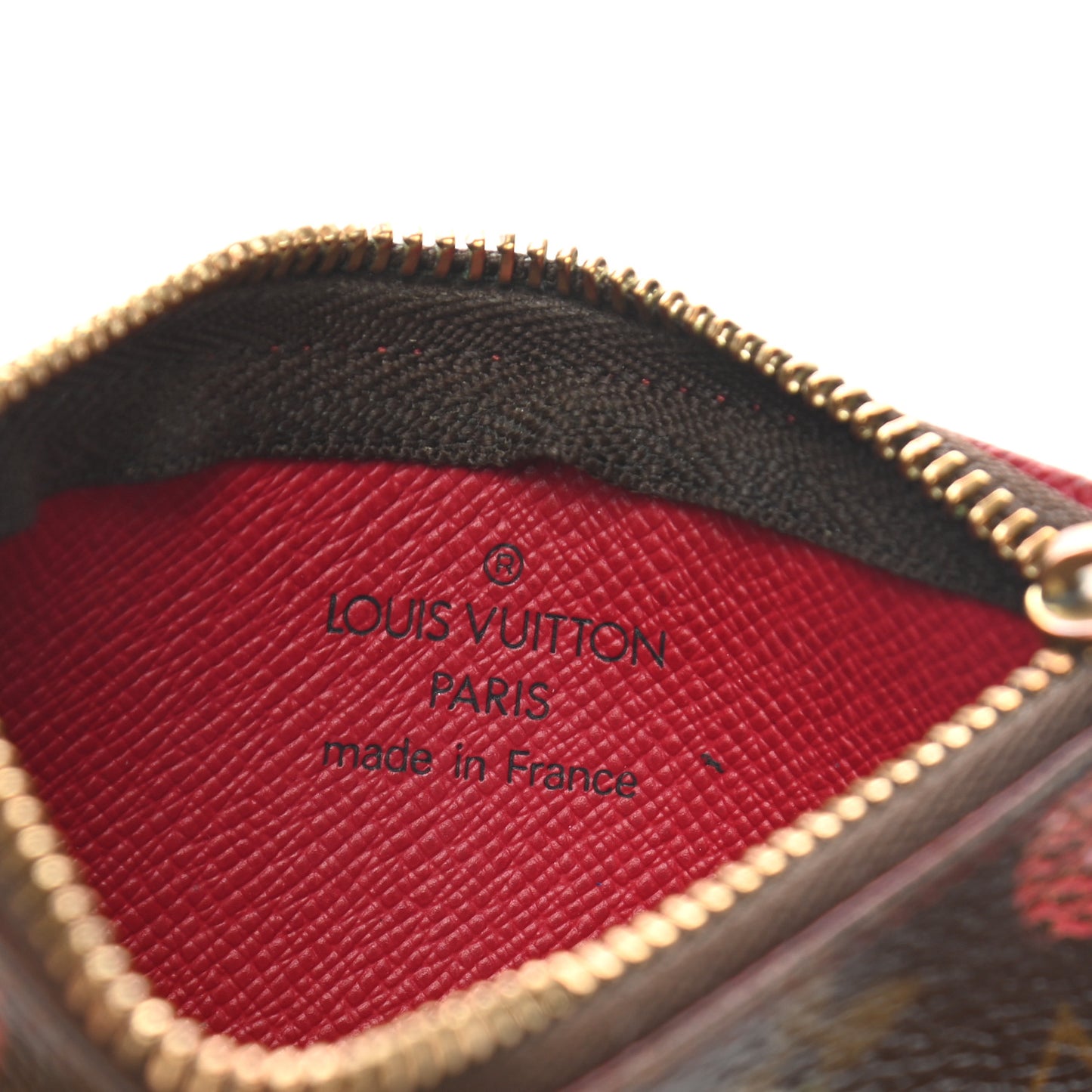 Monogram Cerises Key Pouch