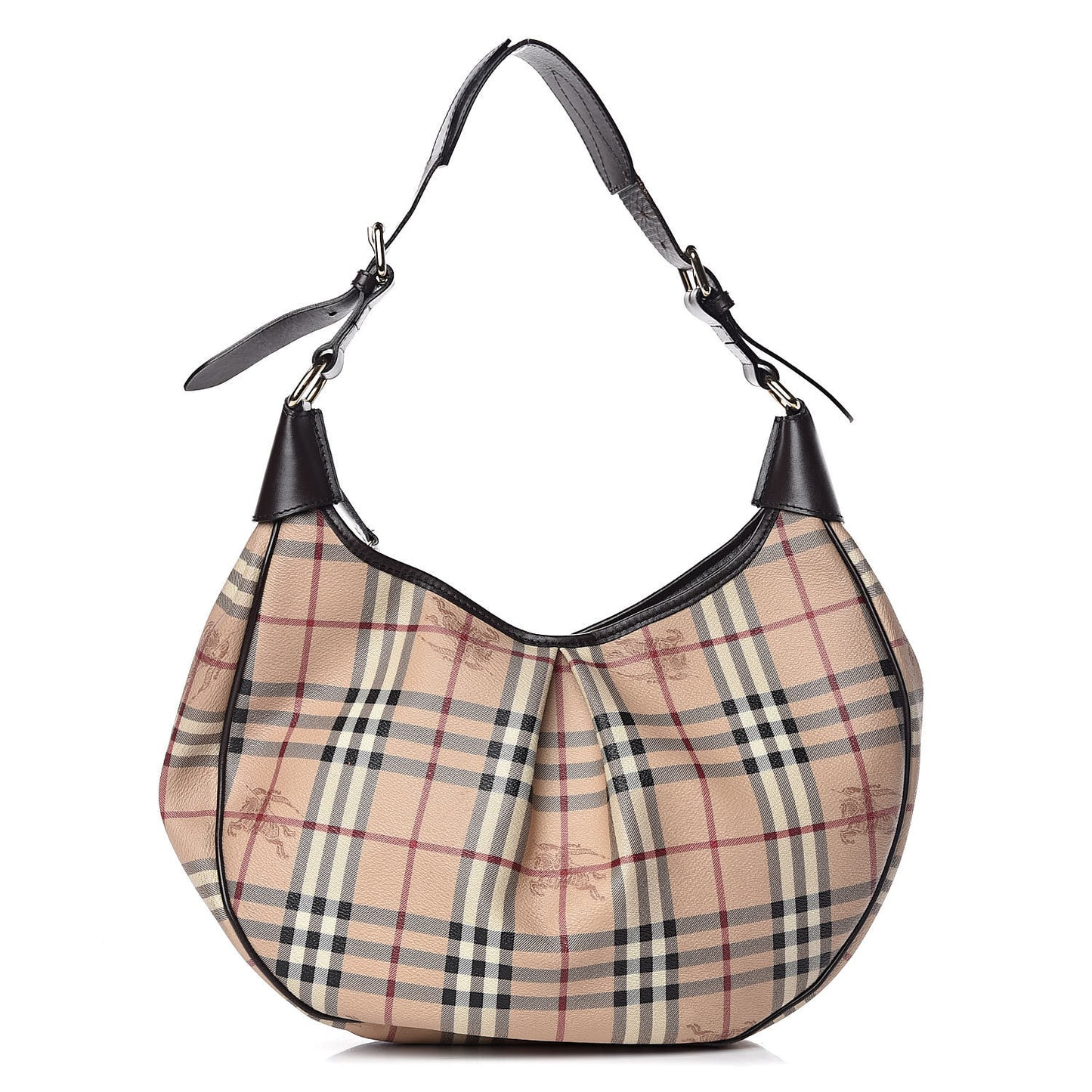 Haymarket Check Hobo Brown