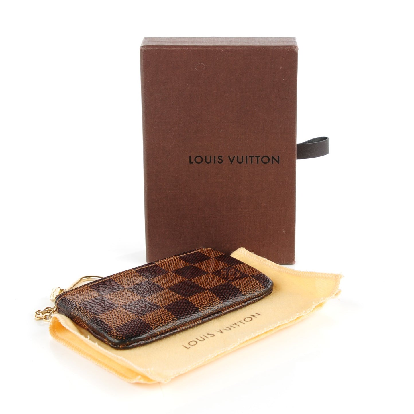 Damier Ebene Key Pouch