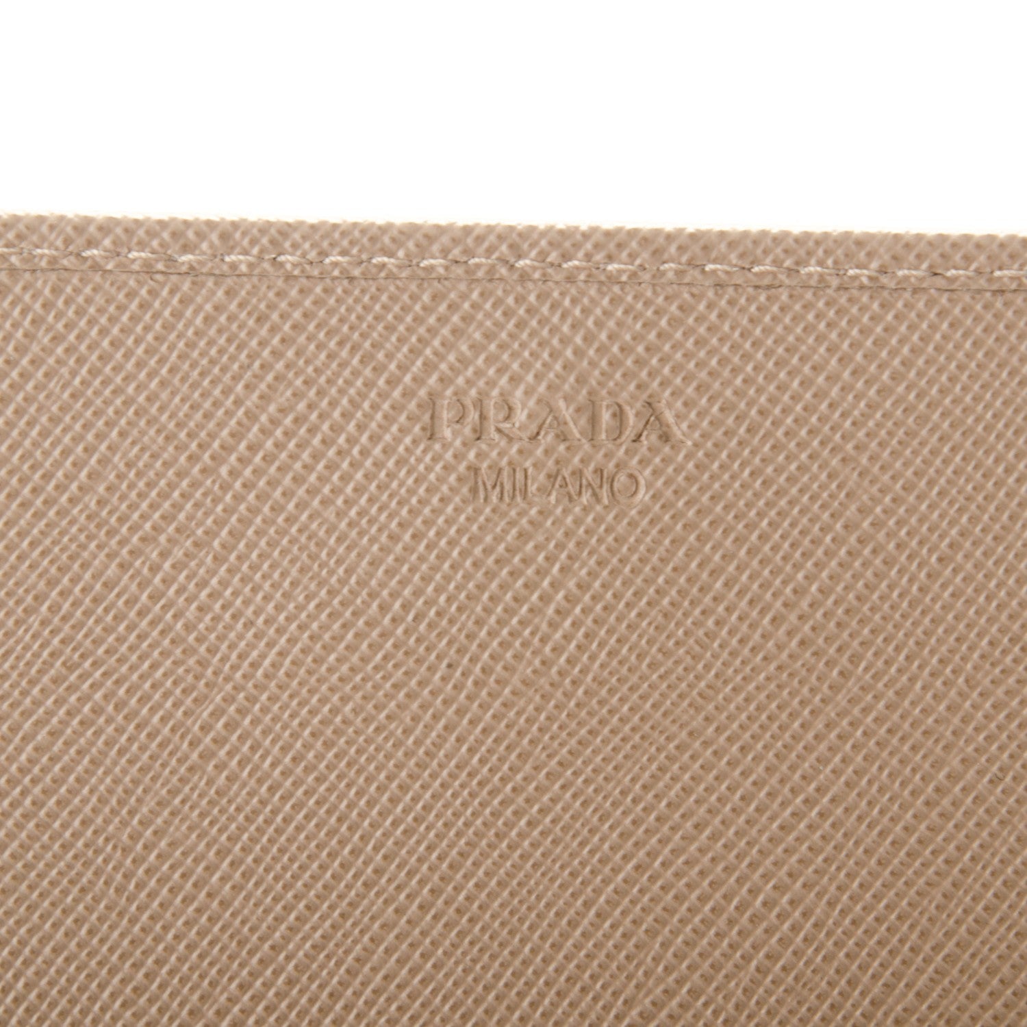 Prada Saffiano Metal Oro Chain Wallet Cammeo 6 of 8
