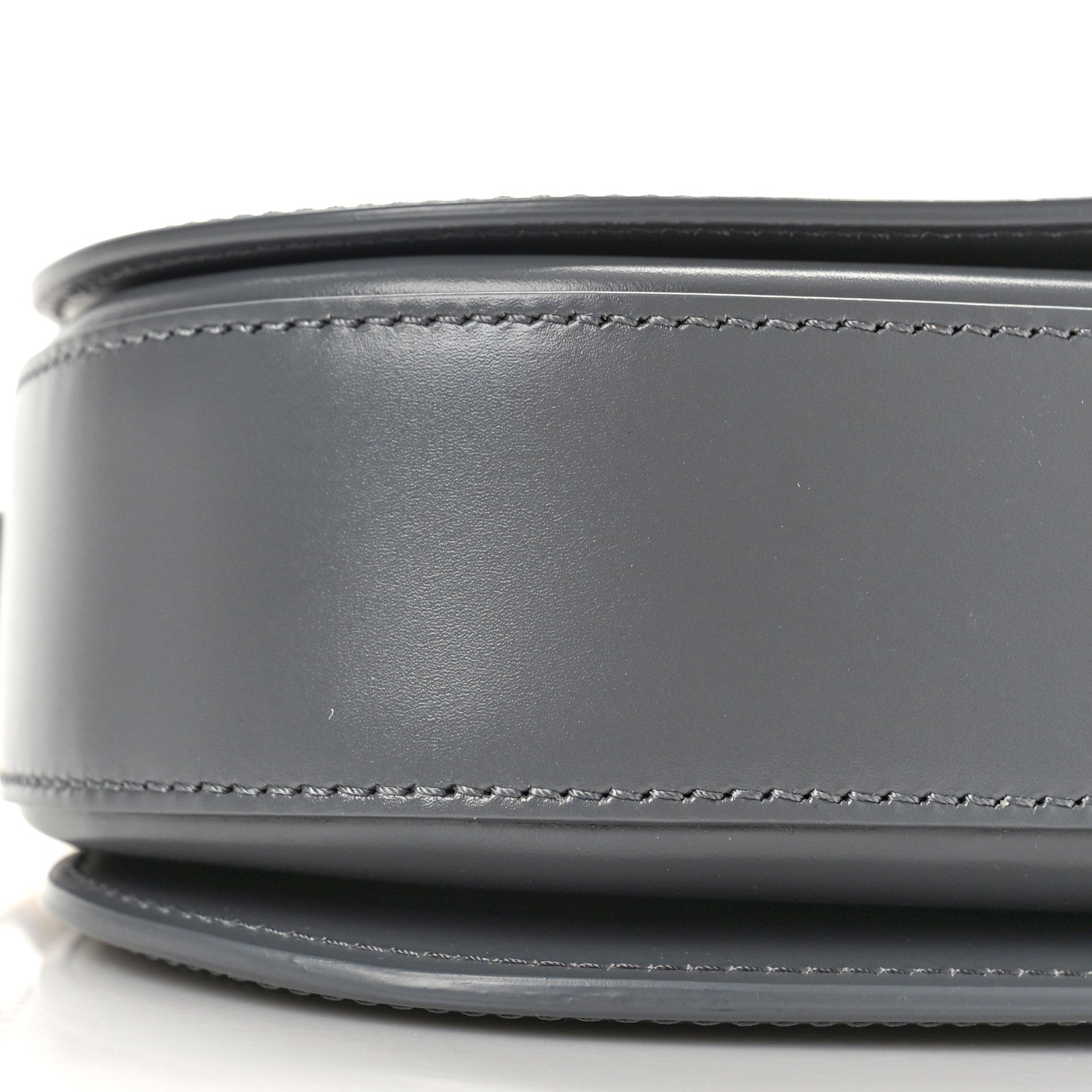 Versace Calfskin Medium Greca Goddess Shoulder Bag Grey 8 of 9