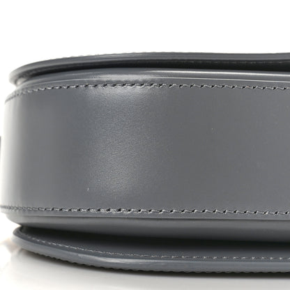 Versace Calfskin Medium Greca Goddess Shoulder Bag Grey 8 of 9