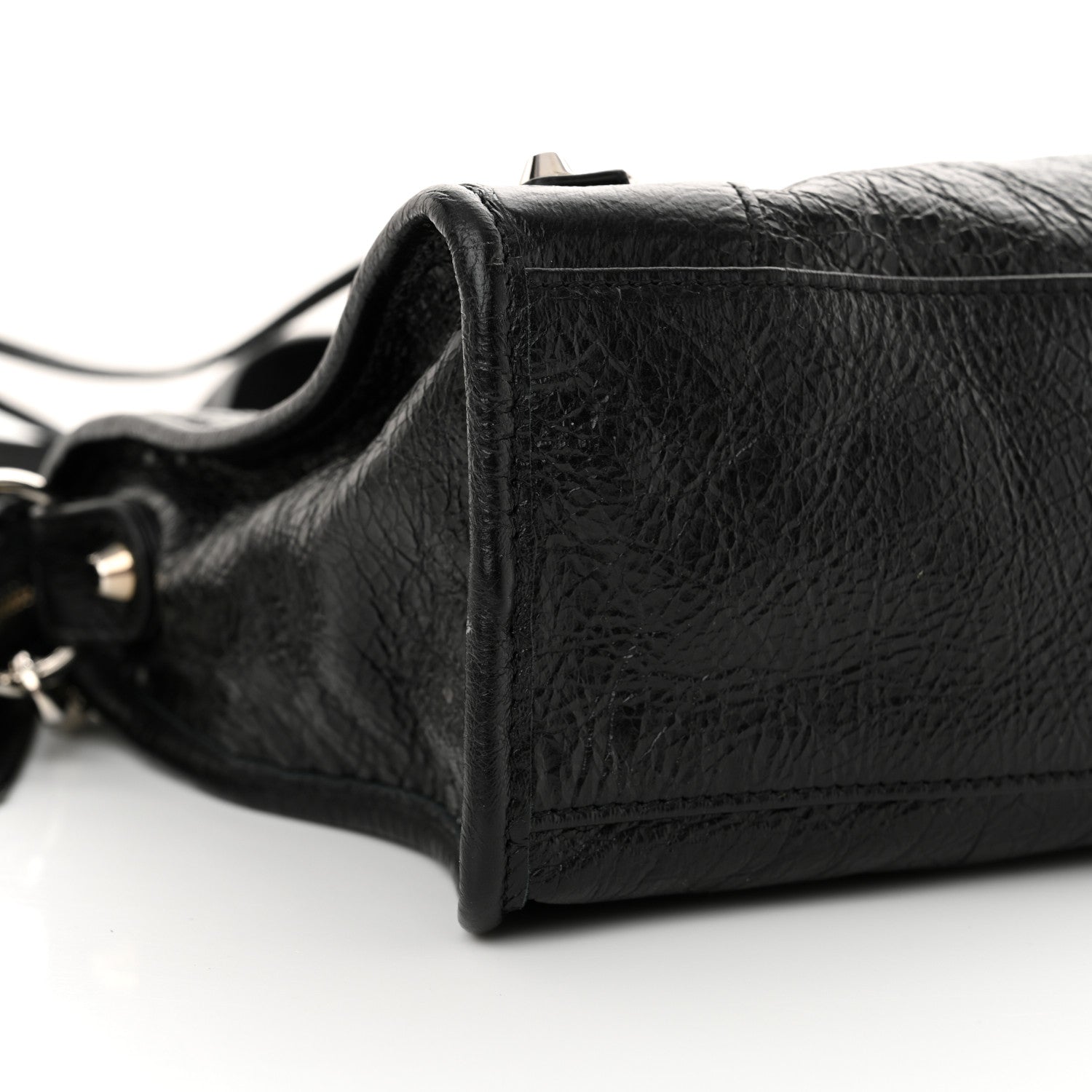 Balenciaga Agneau Classic Silver Hardware S City Black 10 of 11