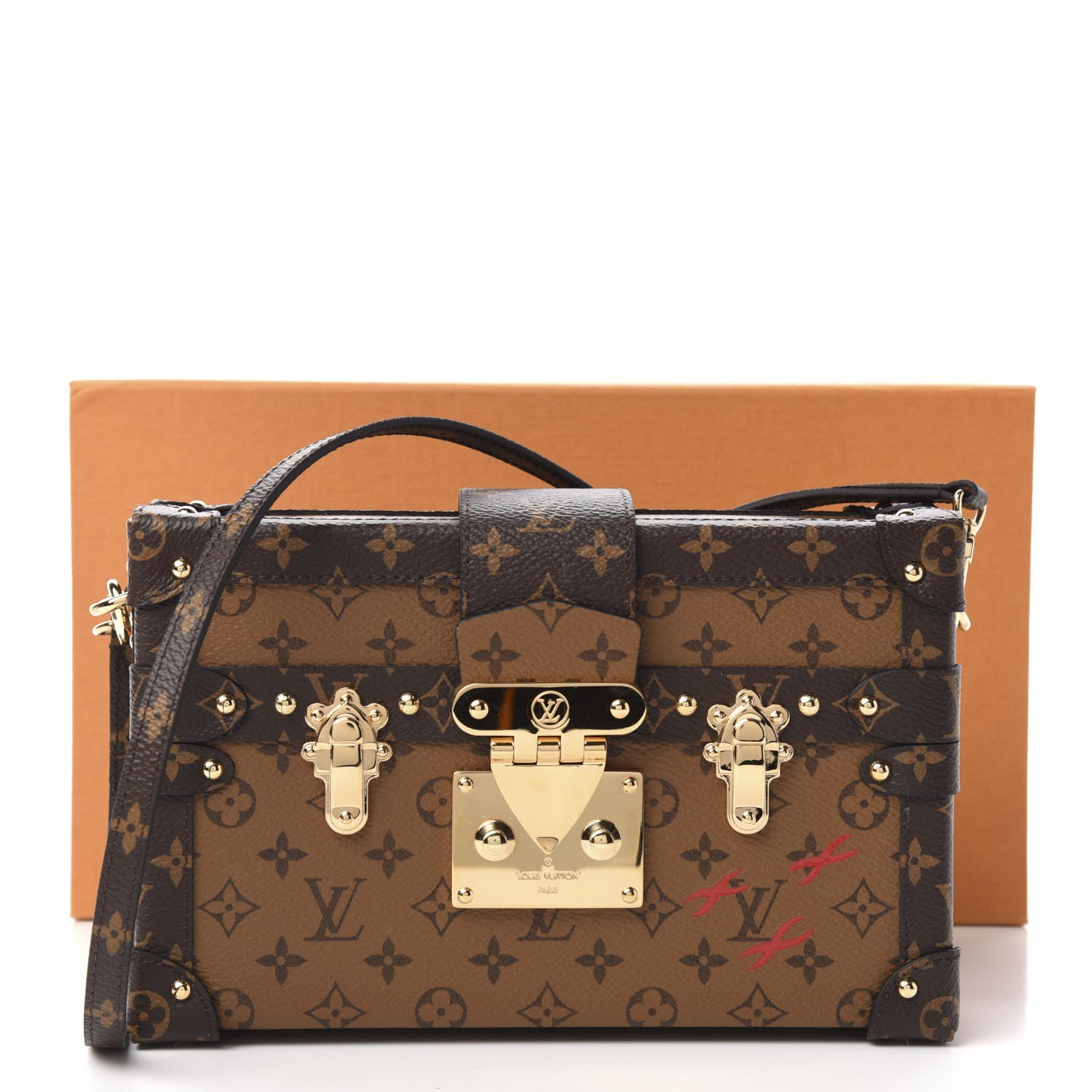 Louis Vuitton Reverse Monogram Petite Malle 11 of 11