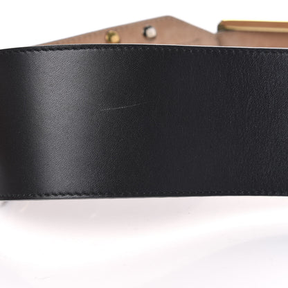 Gucci Calfskin Studded Belt 70 28 Black 4 of 4