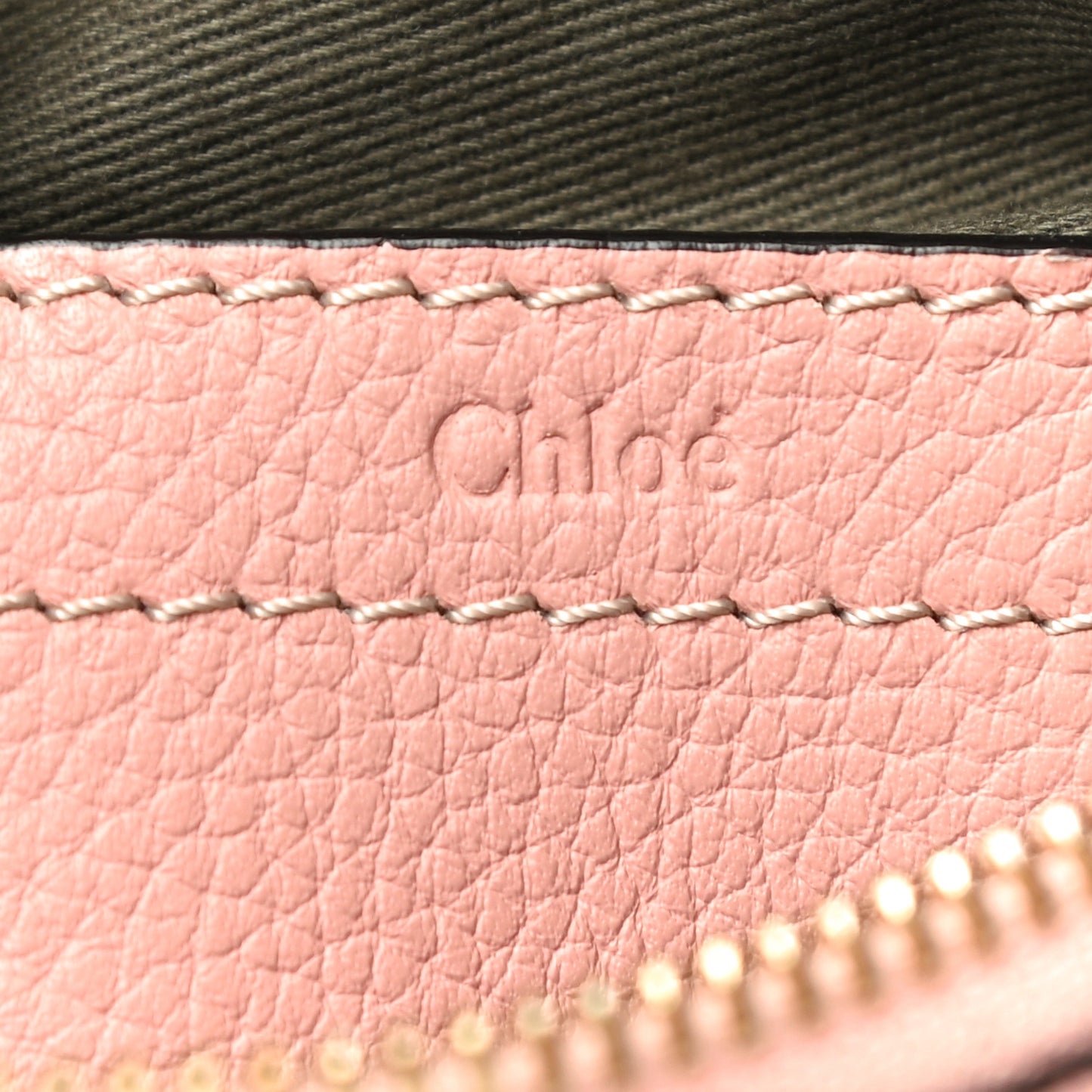 Calfskin Baby Marcie Satchel Fallow Pink