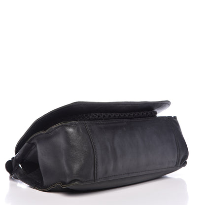 Chanel Calfskin Stitched Small Highlander Messenger Black 4 of 20