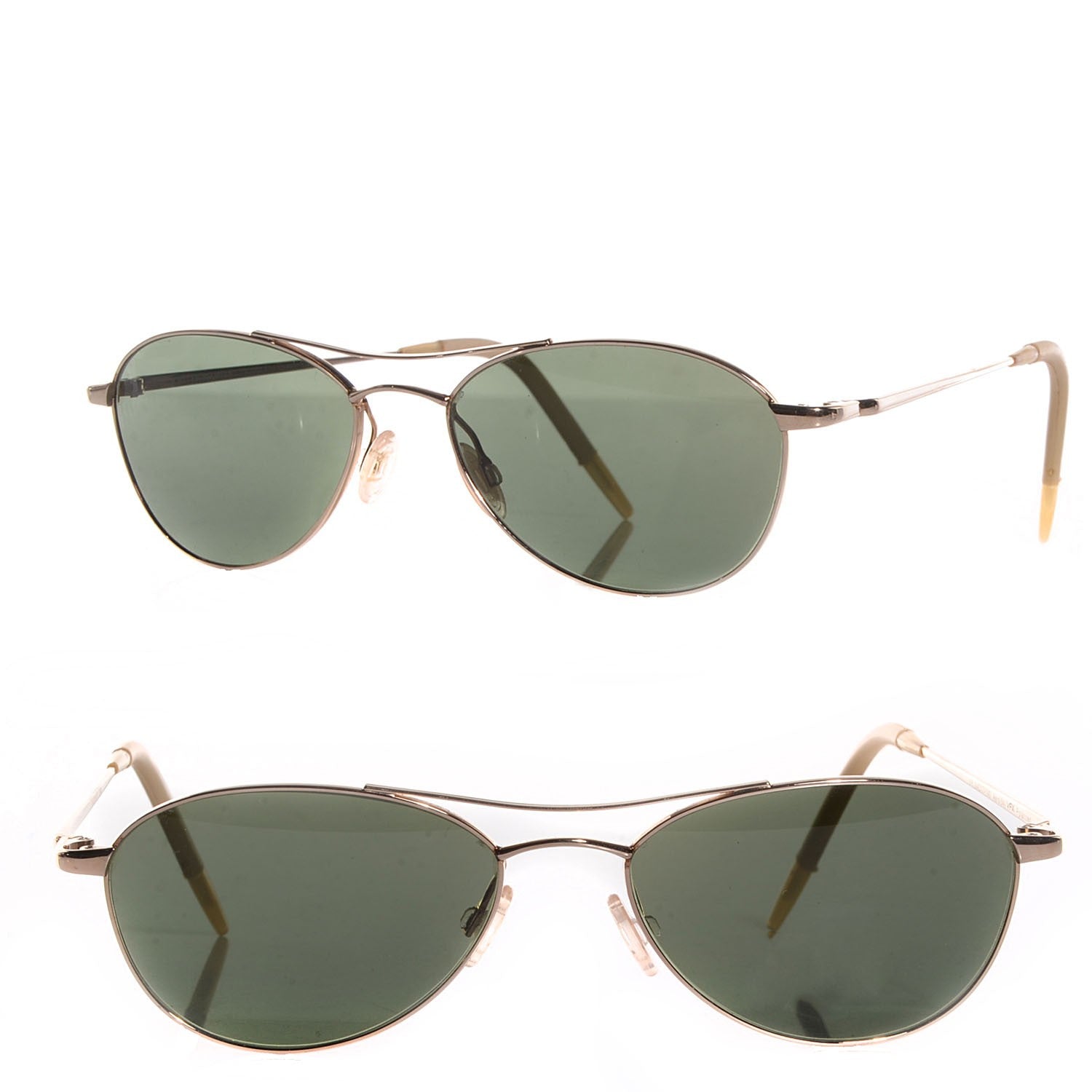 Oliver Peoples Aero Sunglasses Gold 1 of 5