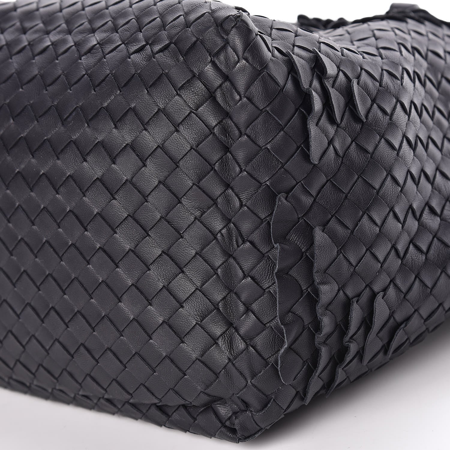 Bottega Veneta Nappa Intrecciato Ruffle Tote Ink 11 of 14