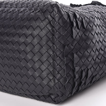 Bottega Veneta Nappa Intrecciato Ruffle Tote Ink 11 of 14